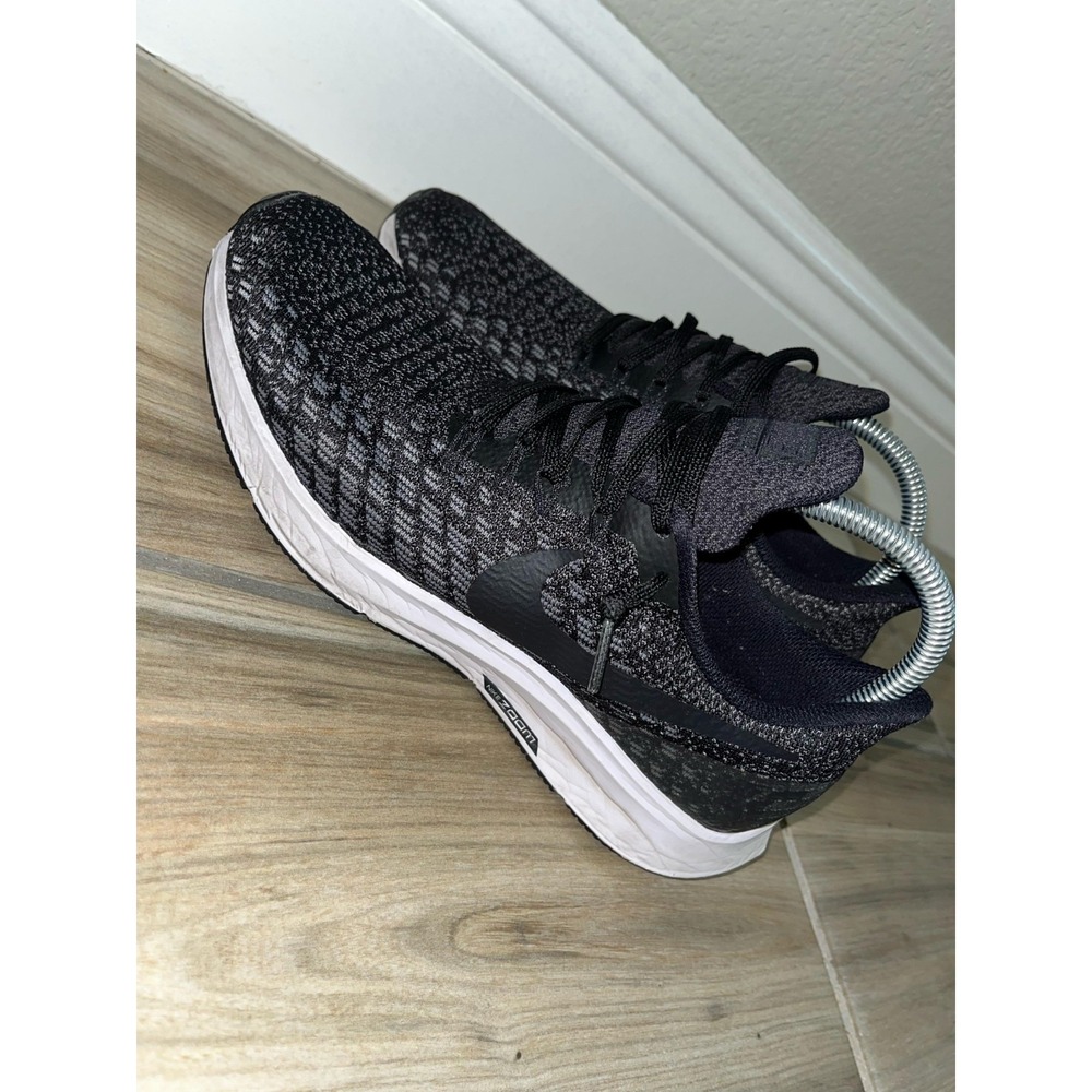 Nike Air Zoom Pegasus 35 Black/Grey Running Shoes Womens Size 8.5 NO INSOLES